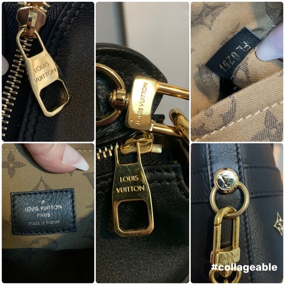 ❌SOLD❌2021 authentic Louis Vuitton Cruiser PM black calfskin leather two way bag - Picture 14 of 16